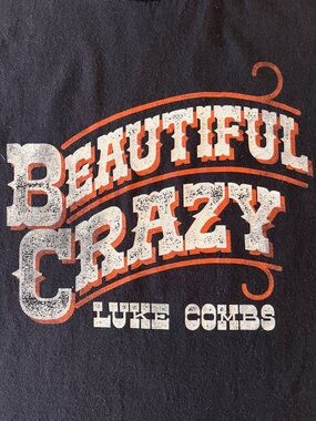 Luke Combs “Beautiful Crazy” Graphic Band Tee